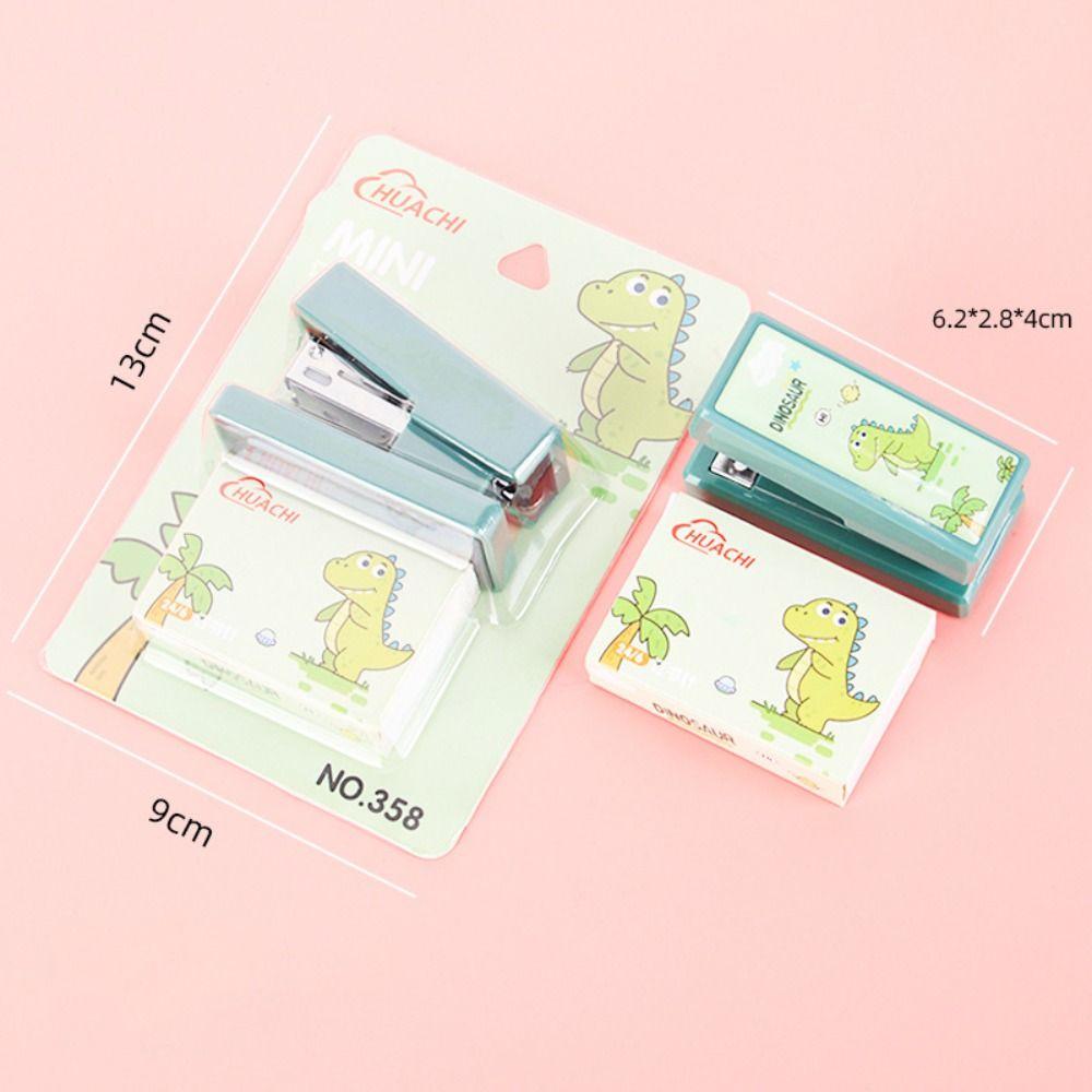 Mini Binding Tools Stationery Mini Stapler Set Kawaii Stapler
