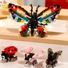 10in1 MINI Insect Butterfly Model Construction Brick Collection City Cartoon Scorpion Animal Bricks Instructive Playthings designed for Adult