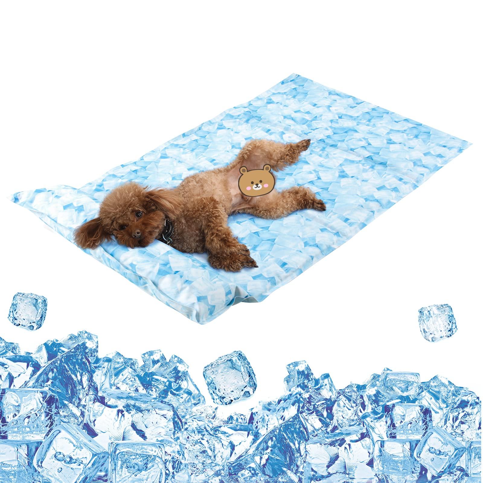 

Охлаждающий коврик с гелем Охлаждающий для питомцев Летний Охлаждающий Прохладный и Прохладный Эко Охлаждающий Охлаждающий Гель Тепло Тепло Маленький и Средний Ледяной Узор Подушка Peto-Raifu,