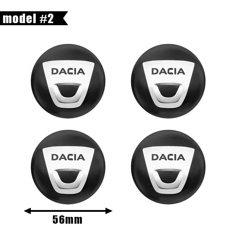 Enjoliveurs Pour Renault Austral Kadjar Megane Captur Arkana Dacia Logo Cache Moyeu 4Pcs 56mm 60mm 65mm Autocollant Cache-Moyeu de Roue de Voiture