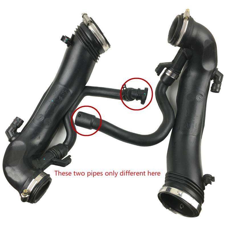 9811908380 New Turbocharger Air Pipe With Valve V763382280 For Peugeot 3008 408 508 1.6T Citroen C4L C5 DS