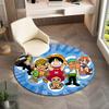 Cute Monkey D. Luffy from the Japanese manga ONE PIECE carpet is soft, home, bedroom, door mat decoration, and non slip carpet E10