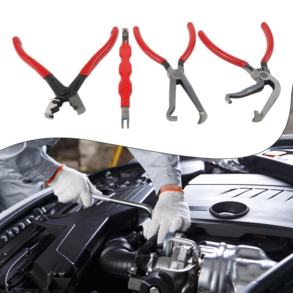 4 Stück Kfz-Trennzange für elektrische Verbindungen Werkzeug zum Trennen elektrischer Steckverbinder Kfz-Stromabschaltzange Demontagesatz