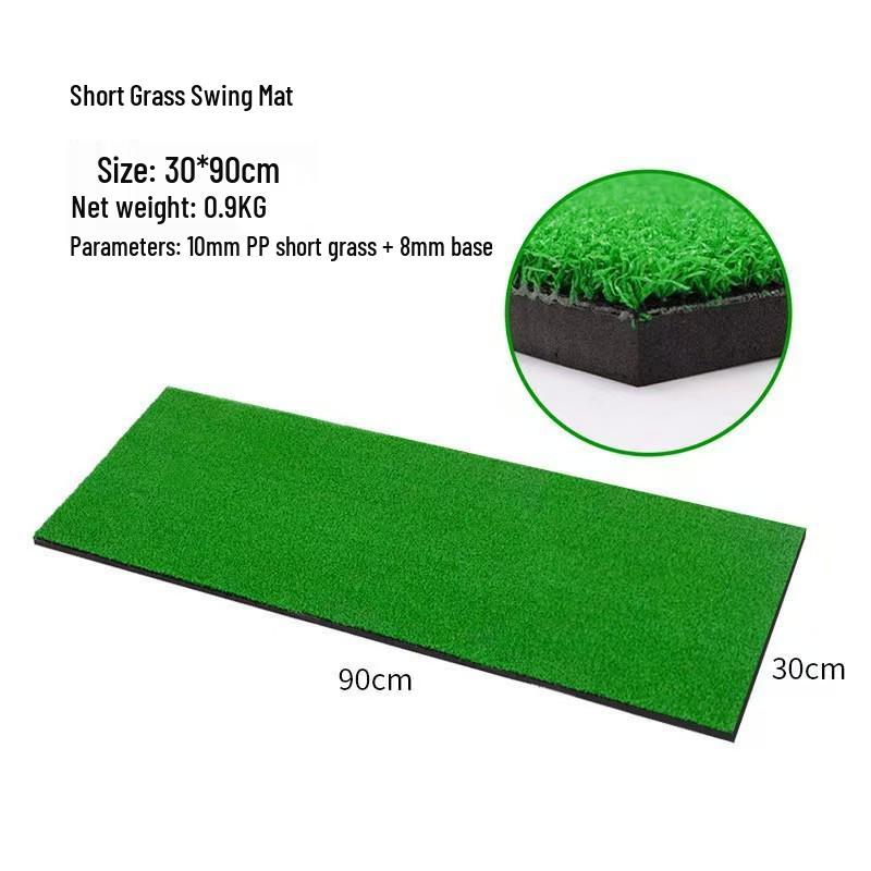 Portable Thickened Golf Hitting Mat for Indoor/Outdoor Practice