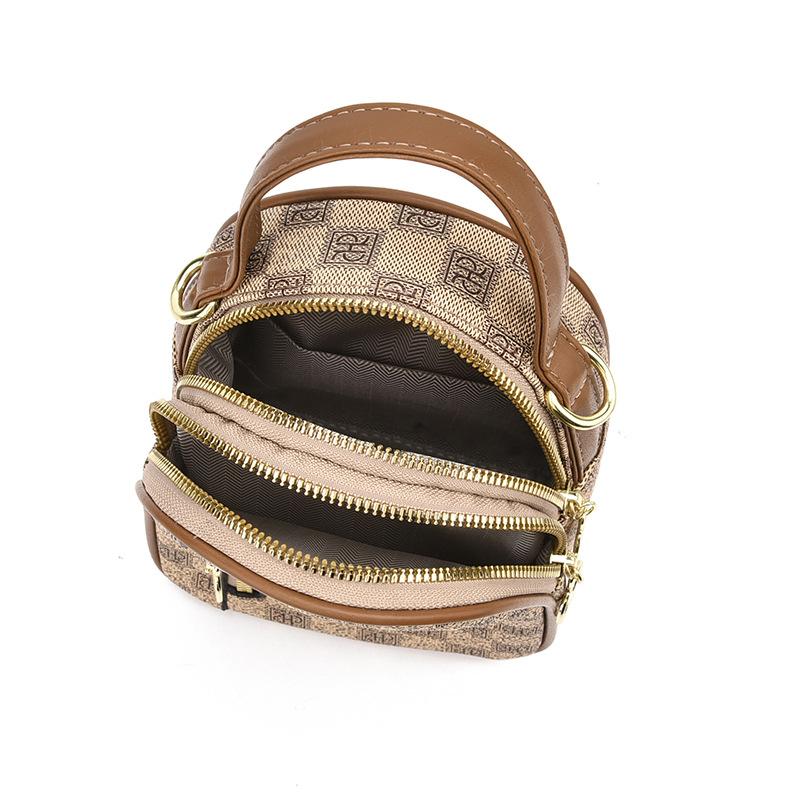 Summer bag women's 2025 new casual mobile phone bag simple fashion versatile lightweight shoulder messenger bag women's bag tide