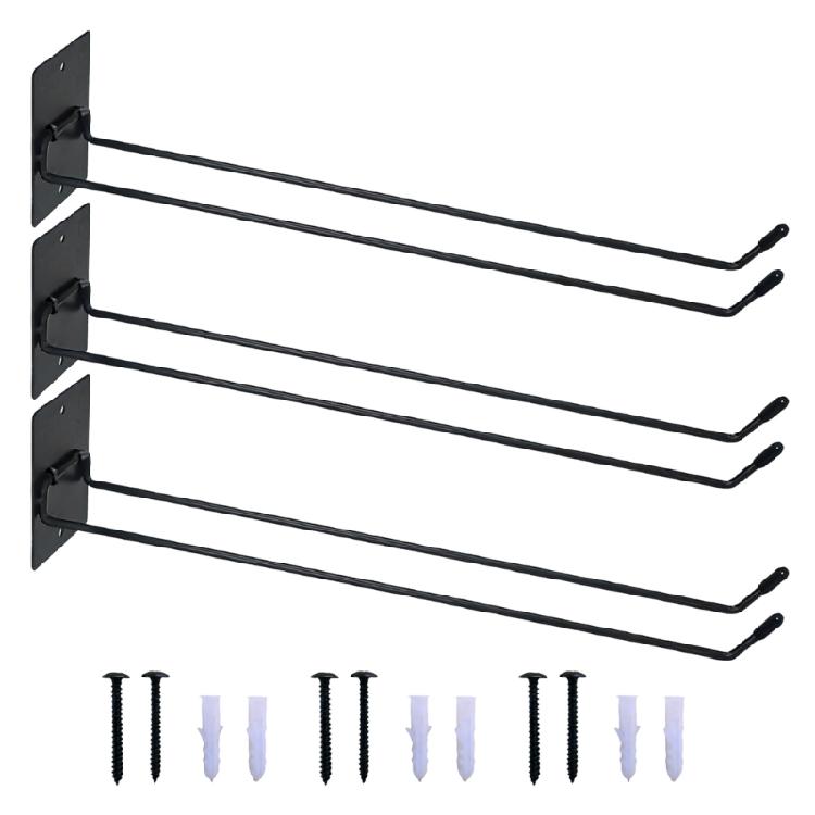 

3Pcs Multifunctional Wall Mount Holder Swimming Pool Storage Rack For Hanging Wet Items And Outdoor Supplies Securely 1