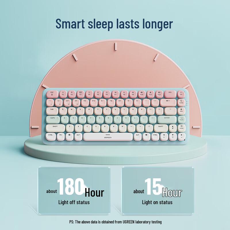 Ugreen Fun+ 84-Key Dual-Mode Wireless Low-Profile Mechanical Keyboard