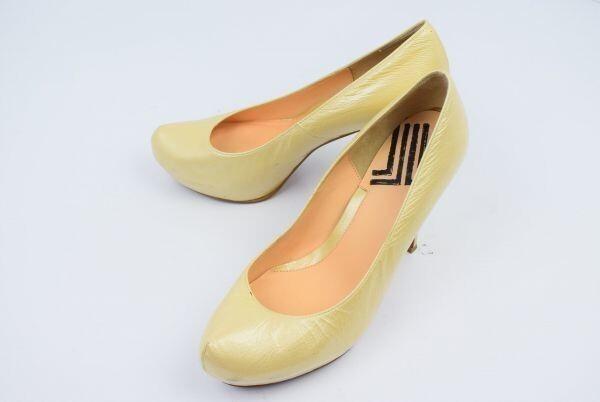 

USED/Made in Japan LANVIN Pumps Heel 25.0 Women Beige