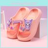 Schattige cartoon meisjes slippers van zacht EVA-materiaal voor comfortabel gebruik binnenshuis