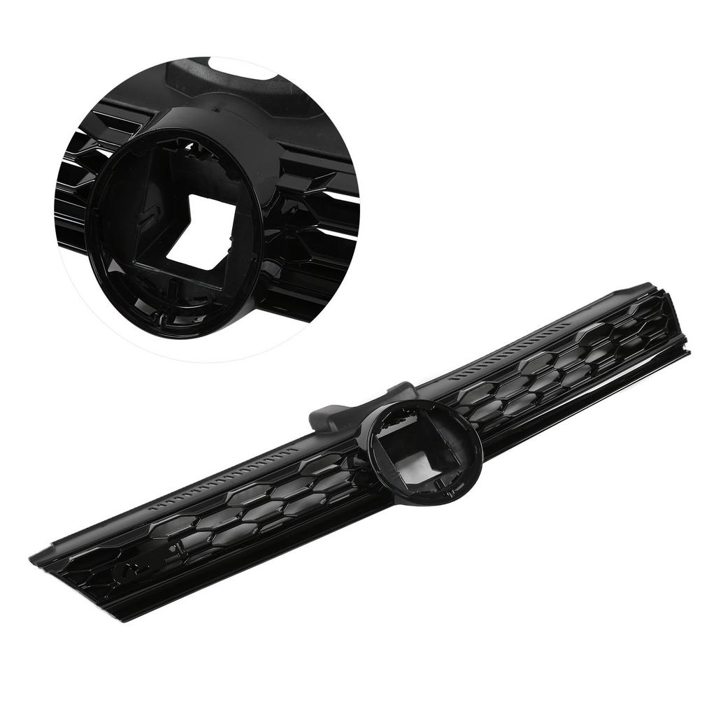 Gloss Black Honeycomb Grille Grills Replacement for MK7.5 Facelift 2017?2020