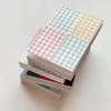 Super Thick Dot Pattern Sticky Notes for Journals - Non-Adhesive Collage Paper, M5 Inner Pages, Book Planner