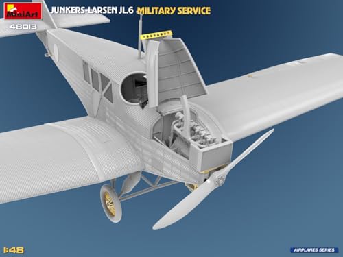 Miniart 1/48 Junkers-Larsen JL.6 Military Plastic Model Kit MA48013 (Airplane)