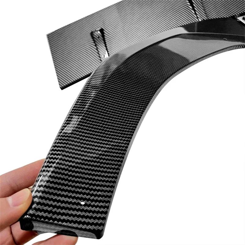 For Volkswagen Golf 8 MK8 GTI GTD GTE Rline 2020-2024 Auto Front Bumper Lip Body Guards Cover Car Lower Side Splitters Cover Kit