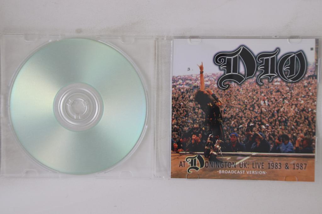 CD DIO - At Donington Uk Live 1983 & 1987 Br NONE NOT ON LABEL Unknown Rock Used