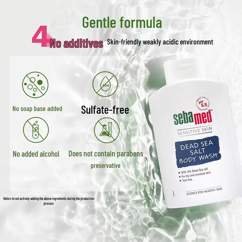 Sebamed Dead Sea Salt Soothing Revitalizing Shower Gel