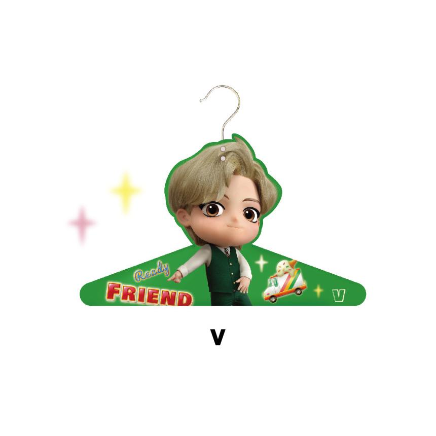 BTS (BangTan Boys)  TinyTAN Hanger Premium 7 Character Full Set Package, Official, Original, Authentic, K-POP, idol