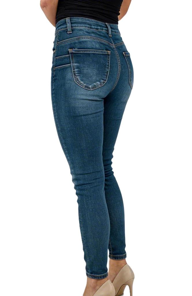 .Sara - Damen Skinny Jeans Push-Up High Waist - Ms32057-2 40 Hosen