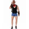 New Halloween Western Cowboy Men's Adult Bar Party Cosplay Costume