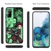 for Samsung Galaxy S25 S24 S23 iPhone 17 16 15 Xiaomi Redmi Note 14 13 12 11 Plus Pro Max Case Kamado Tanjiro Kokushibo Demon Slayer OPPO Huawei Cover