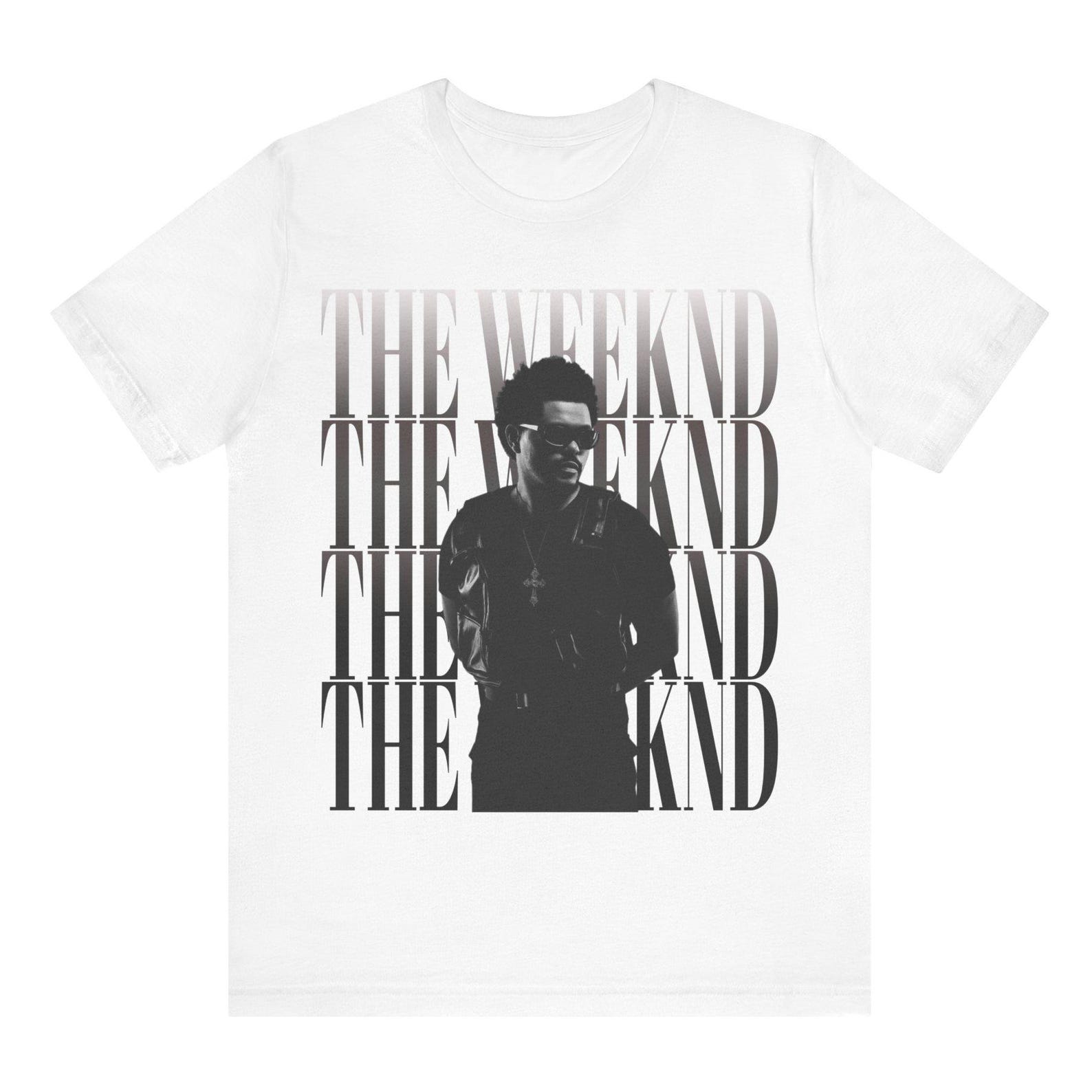 The Weeknd Graphic T-Shirt | Vintage Music Fan Tee | Retro Hip Hop Streetwear | Unisex Graphic Shirt | Concert Gift | Music Lover Tee S