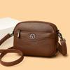 Modische, hochwertige Unterarmtasche aus PU-Leder für Damen, Vintage-Designer-Schulter- und Umhängetasche, neue Geldbörse und Handtasche im Retro-Stil