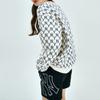 MLB New York Yankees Vintage Logo All Over Print Long Sleeve Sweatshirt Unisex sweatshirt White 31MTM2011-50I