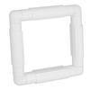 Embroidery Hoop Cross Stitch Square Plastic Clip Frame DIY Craft Handhold Sewing Tools