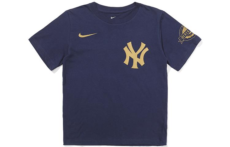 Nike x MLB T Shirt Dark Blue Kids 3Z3B7SA4J-NYYDJ M