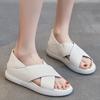 New Summer Fairy Wind Jelly Bottom Two Wear Soft Bottom Soft Surface Cool Slippers Outside Wear Inner Heightening Sandals Female Tide