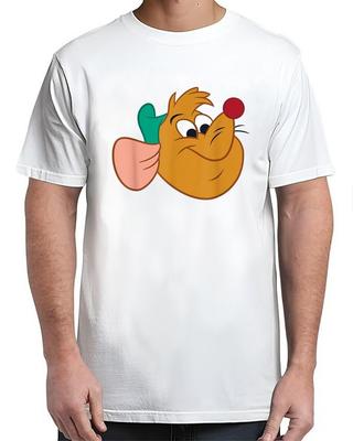 Vintage Cinderella Gus the Mouse Big Face Sidekick Costume Adult S-4XL Unisex T-Shirt