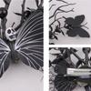 Flower Ghost Claw Hair Clip Cloth Halloween Headwear Skeleton Hand Hairpin  Festival Toys