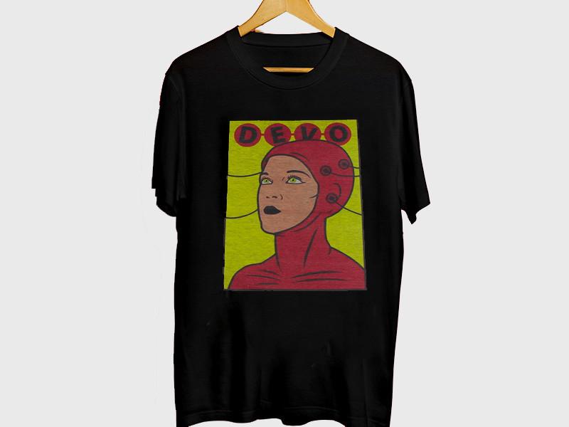 Devo Band Funny T shirt Uniex Heavy Cotton All Size S M L 234XL XX494