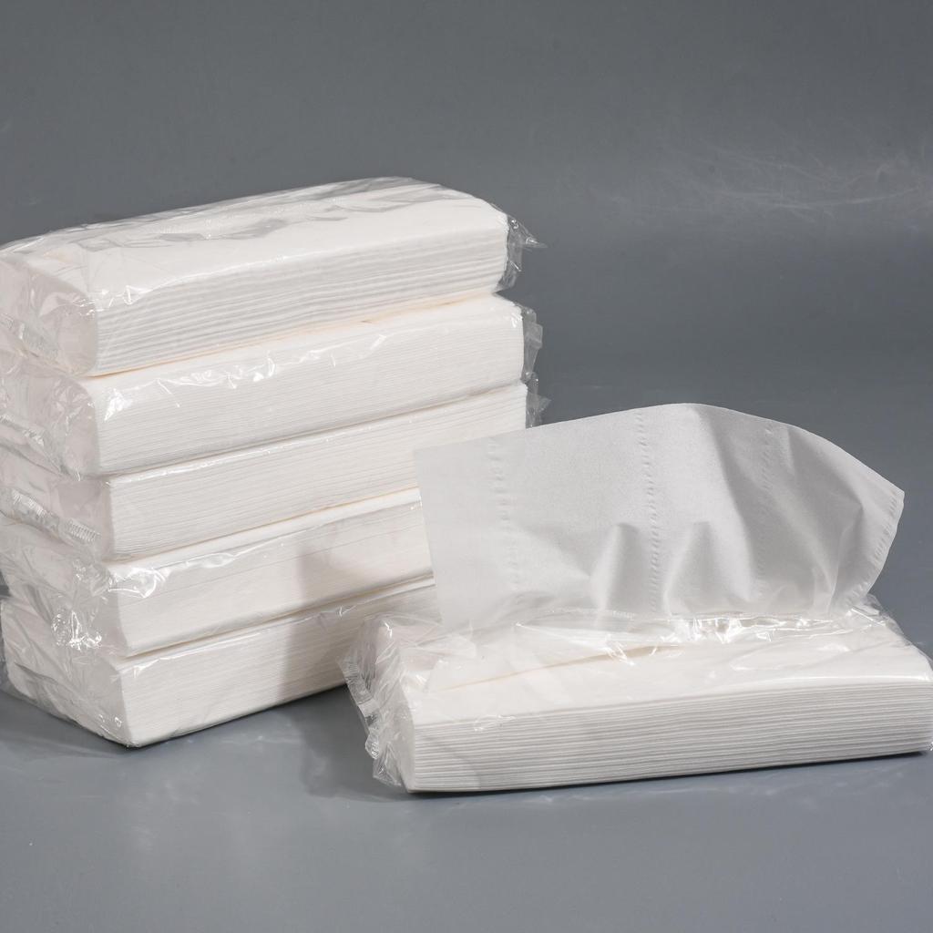 Dickes 100-Blatt Weißes Gesichtstuch für Restaurants, Hotels, Catering, KTV & Gästezimmer