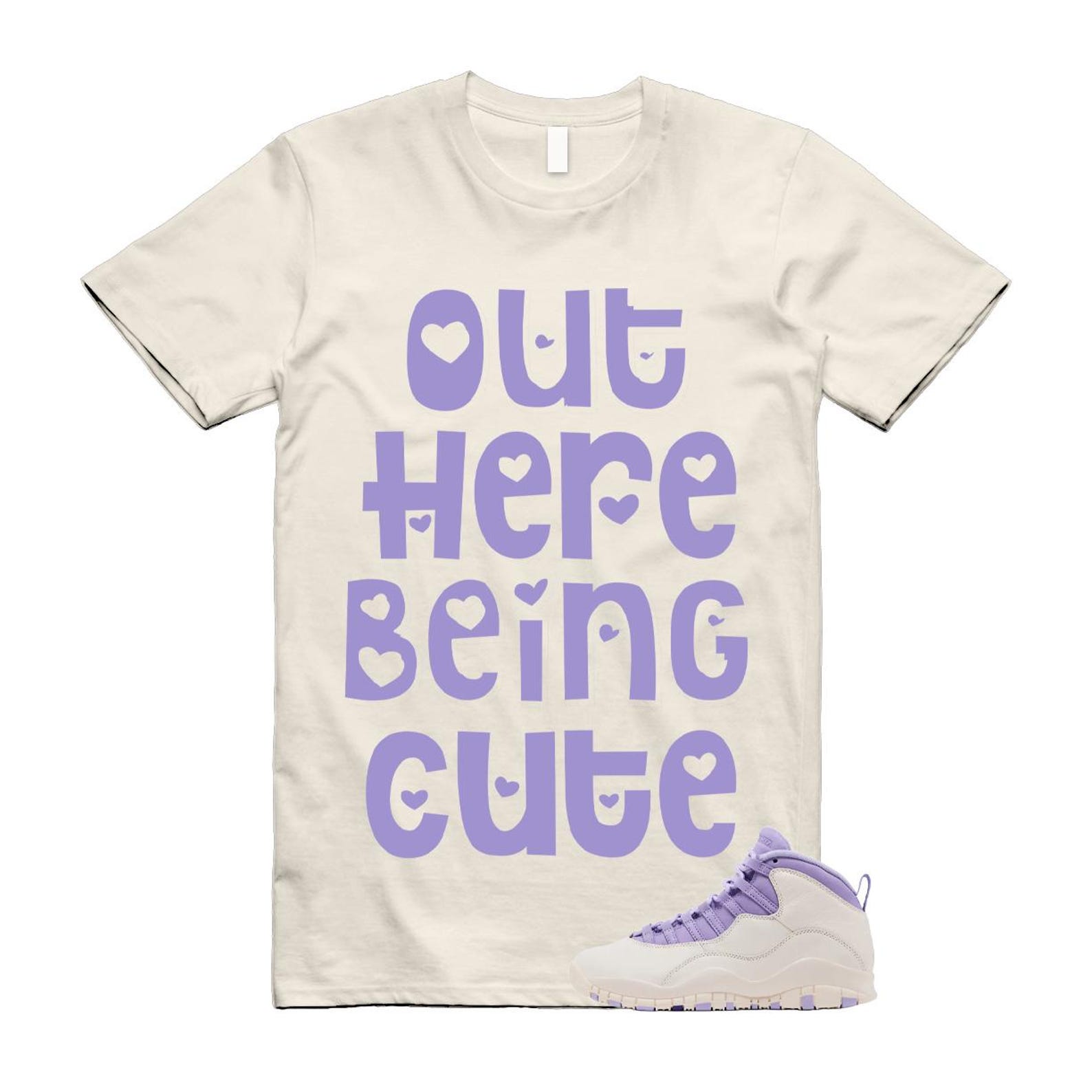 10 Hydrangeas Chalk Wild Grape Lavender Air T Shirt Match OHBC M