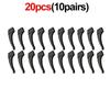 2/40pcs Silicone Ear Hook Anti-slip Glasses Leg Ear Sleeve Bracket Fastener Sunglasses Accessories Grip Anti-fall Eyewear Holder