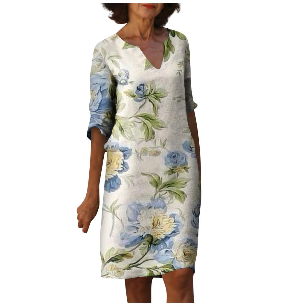 Women's Dress Casual  Print Slip Beach Skirt Sundress