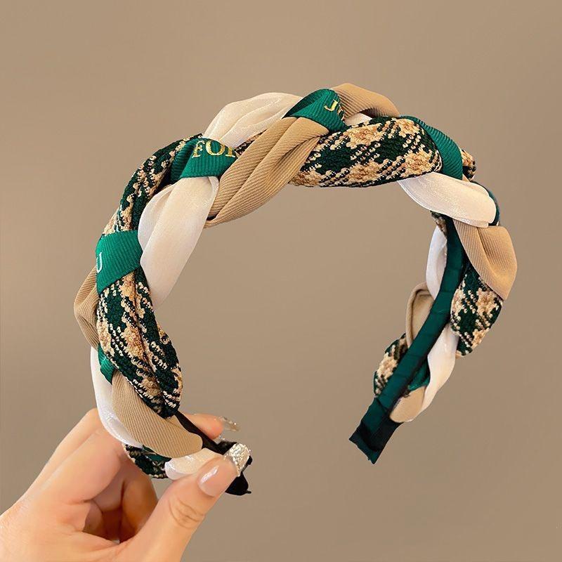 Fashion Knotted Wide Headbands For Women Bohemia Simple Hair Band Hoop Cross Knot Cloth Hairband Girls Hair Accessories Headwear