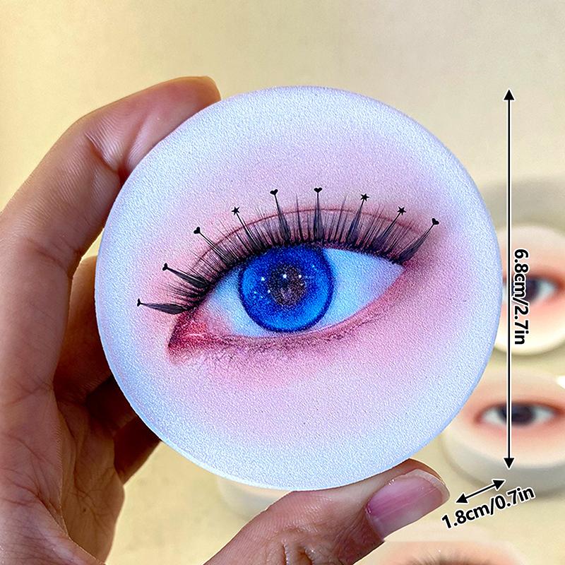 Eyelash Extension Training False Eyelash Display Board Eyelash Display Tray Fake Lashes Holder Eyelash Maker Model Teacher Teach