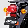 Daytona Motorrad Dashcam für optionale Rückkamera Halterung Kennzeichenhalterung Klemmenbefestigung 39590 M820WD/M802WD/M760D