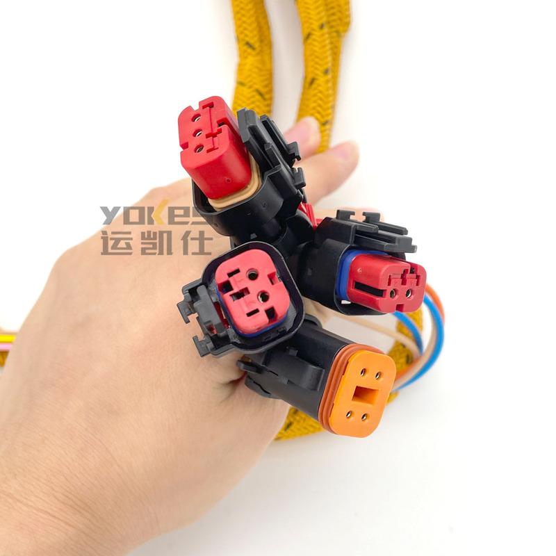 C6.6 Engine Wiring Harness 260-5542 323D 326D For Caterpillar Parts Excavator Accessories Yokes Wiring Cable