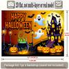 Party Backdrop Halloween Flat Banners Celebrations Wedding Enthusiasts Photo Background Decor Front Door Decor