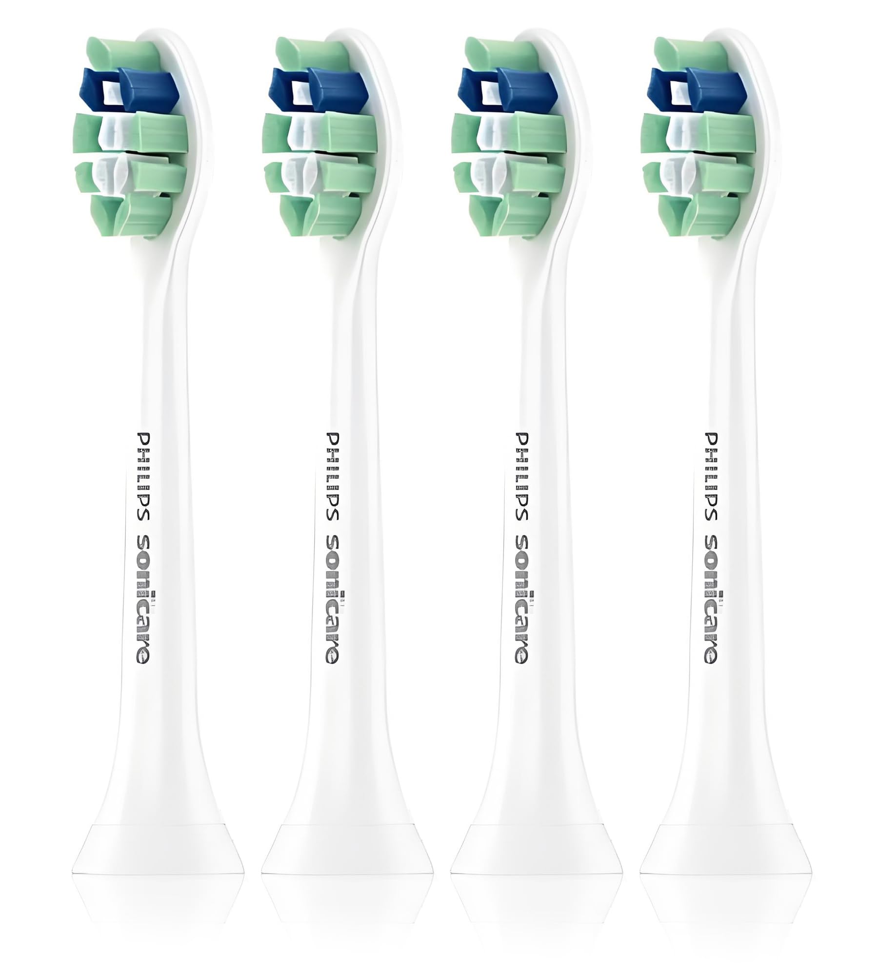 

Сменные насадки Philips Sonicare C2 Clean Plus для электрических зубных щеток (4-Pack) (HX9024/65, Белый) белый