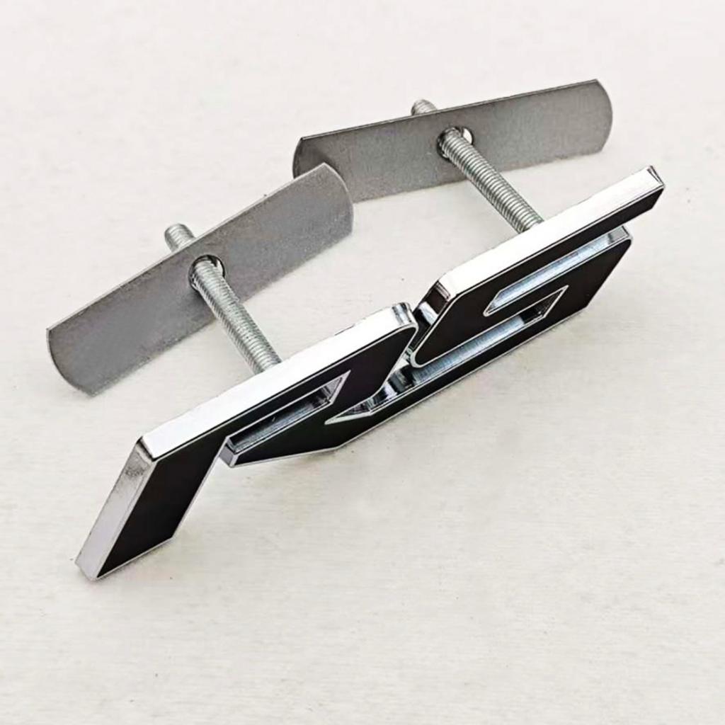 3D Metal RS Logo Badge Sticker Front Grill Emblem Rear Trunk Decal Car Accessories High-Quality Accessories are Suitable for Most Vehicle Models