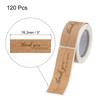 1 Roll Thank You for Your Purchase Stickers Adhesive Rectangle Gift Seal Labels for DIY Business Self-adhesive Paper Labels