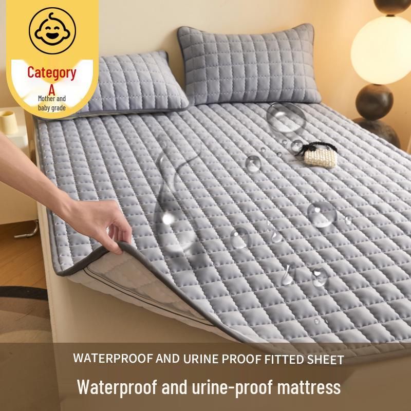 

Мягкий водонепроницаемый наматрасник класса А для малышей и дома, нескользящий, машинная стирка, идеально подходит для студентов и использования на татами 80x190 cm Mattress