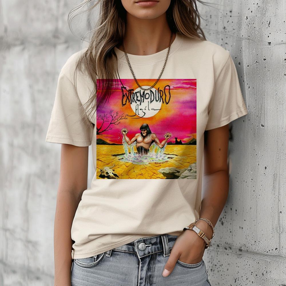 Extremoduro T Shirt Women Japanese Summer T-shirts Girl Graphic Comic Clothes