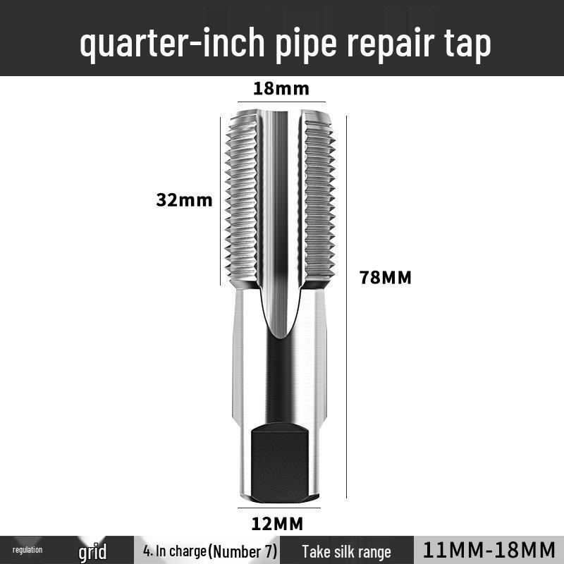 Doppelköpfiger Linksgewinde-Ausdreher für abgebrochene Wasserhähne, Rohre und Schrauben