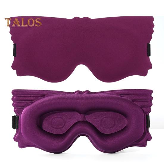 3D Kids Sleep Eye Cover with Adjustable Strap Soft Blindfold Memory Foam Filler Breathable Light Shielding Eyeshade for Boys Girls Teens