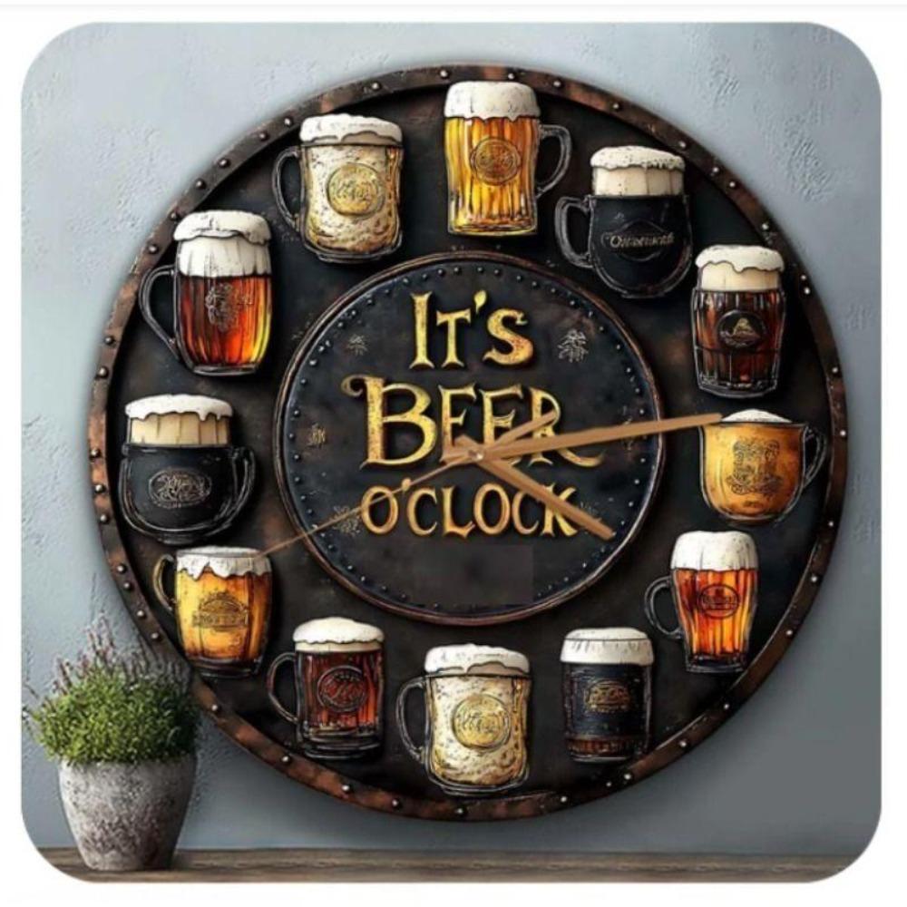 Flat 2D Metal Sign Hanging Decorative Plate