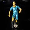 Vibrant Soccer Enamel Brooch Football Player Jewelry Elegant Clothing Accessory For Outfit Enhancement